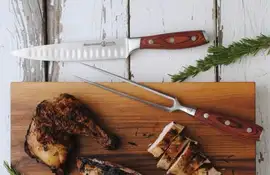 Messermeister | Avanta 2 Piece Kullenschliff Carving Set Pakkawood