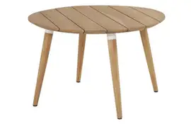 Hartman | Tuintafel Sophie Studio Teak Ø120 cm | Royal White