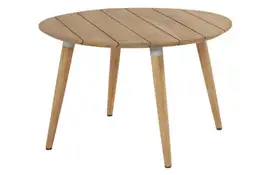 Hartman | Tuintafel Sophie Studio Teak Ø120 cm | Misty Grey