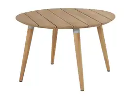 Hartman | Tuintafel Sophie Studio Teak Ø120 cm | Misty Grey
