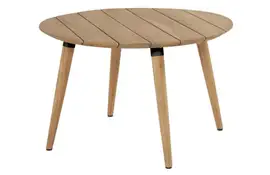 Hartman | Tuintafel Sophie Studio Teak Ø120 cm | Carbon Black