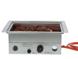 Cosi | Cosiburner Inbouwbrander | Vierkant RVS