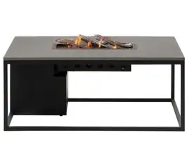 Cosi | Vuurhaard Cosiloft 120 | Black Frame | Grey Alu Top