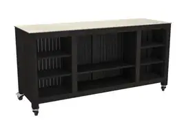 Passion Grills | Buitenkeuken Onderdeel | Leon Buitenkeuken Eiland met Wielen | 180 x 60 cm