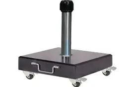 Platinum | Parasolvoet Rome Graniet met Wielen | 60 kg
