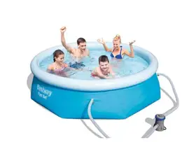 Bestway | Zwembad Fast Set 244 x 61 cm | Met Filterpomp
