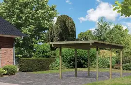 Karibu | Enkele Carport Eco 1 | Variant A