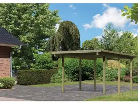 Karibu | Enkele Carport Eco 1 | Variant A