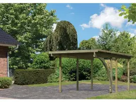 Karibu | Enkele Carport Eco 1 | Variant B