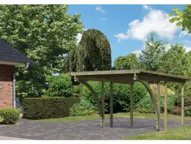 Karibu | Enkele Carport Eco 1 | Variant C