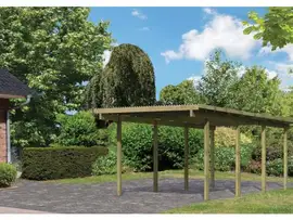 Karibu | Enkele Carport Eco 2 | Variant A