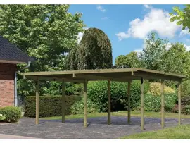 Karibu | Dubbele Carport Eco 1 | Variant A
