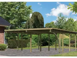 Karibu | Dubbele Carport Eco 2 | Variant C