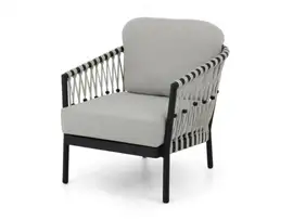 Apple Bee | Loungestoel Menton | Zwart Frame