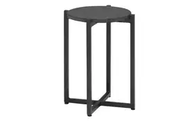 Apple Bee | Koffietafel Soul Ø 34 x 45 cm | Lava-Black