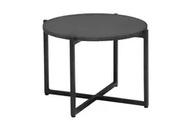 Apple Bee | Koffietafel Soul Ø 54 x 37 cm | Lava-Black