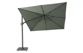 Platinum | Zweefparasol Challenger T² Premium 300 x 300 cm | Olive
