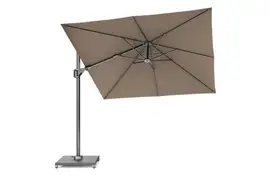 Platinum | Zweefparasol Voyager T² 270 x 270 cm | Havanna