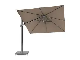 Platinum | Zweefparasol Voyager T² 270 x 270 cm | Havanna