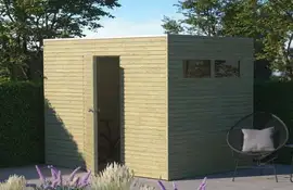 Gardenas | Tuinhuis QBH2 300x210 | Hogedruk Geïmpregneerd Groen