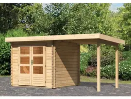 Woodfeeling | Tuinhuis Bastrup 2 met Overkapping 2,0