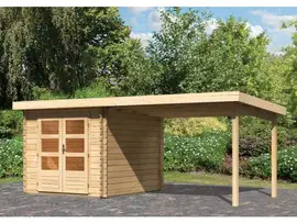Woodfeeling | Tuinhuis Bastrup 4 met Overkapping 3,0