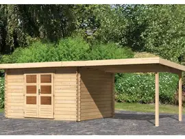 Woodfeeling | Tuinhuis Bastrup 7 met Overkapping 3,0