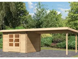Woodfeeling | Tuinhuis Bastrup 5 met Overkapping 4,0