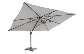 4 Seasons Outdoor | Zweefparasol Hacienda 300 x 400 cm | Antraciet-Mid Grey