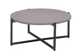 Apple Bee | Koffietafel Soul Ø74 x 30(h) cm | Taupe-Lava