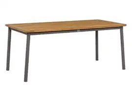 Apple Bee | Tuintafel Bijou 180 x 90 x 76 cm | Teak-Taupe