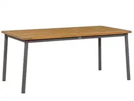 Apple Bee | Tuintafel Bijou 240 x 100 x 76 cm | Teak-Taupe