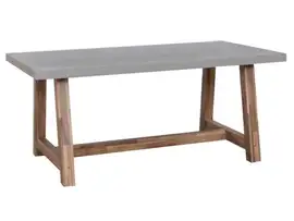 Fonteyn | Tuintafel Monda 180 x 100 cm | Betonlook/Acacia