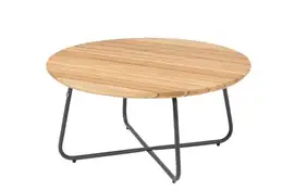 4 Seasons Outdoor | Koffietafel Verdi Teak Ø 73 cm x 35(h) cm