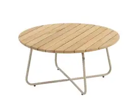 4 Seasons Outdoor | Koffietafel Verdi Teak Ø73 cm x 35(h) cm