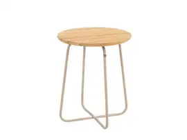 4 Seasons Outdoor | Bijzettafel Verdi Teak Ø45 cm x 55(h) cm