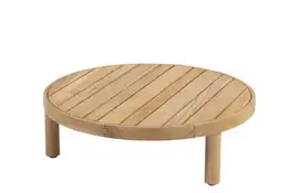 4 Seasons Outdoor | Koffietafel Finn Teak Ø80 cm x 25(h) cm