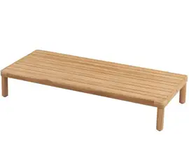 4 Seasons Outdoor | Koffietafel Finn Teak 150 x 65 x 25 cm