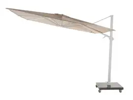 4 Seasons Outdoor | Parasol Siesta Premium 300 x 300 cm | Zand-Wit