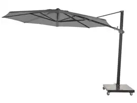 4 Seasons Outdoor | Parasol Siesta Premium Ø350 cm| Antraciet