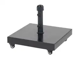 4 Seasons Outdoor | Parasolvoet Graniet 60 kg | Met Wielen