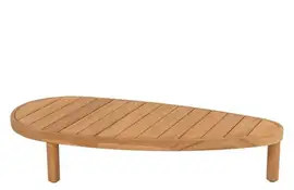 4 Seasons Outdoor | Finn Koffietafel 125 x 63 x 25 cm | Pebble