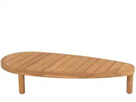 4 Seasons Outdoor | Finn Koffietafel 125 x 63 x 25 cm | Pebble