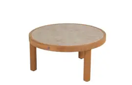 4 Seasons Outdoor | Finn Koffietafel Ø63 cm | Sabbia Panna