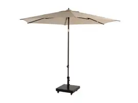 4 Seasons Outdoor | Azzurro Parasol Ø300 cm | Wenge Frame Beach