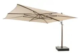 4 Seasons Outdoor | Finca Zweefparasol 400 x 300 cm | Wenge Frame Beach