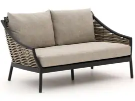 Apple Bee | Loungebank Milou 2-zits | Black