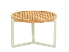 Apple Bee | Koffietafel Monaco Ø60 cm | Oyster-Teak