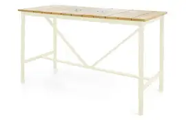 Apple Bee | Bartafel Milou 150 x 78 cm | Oyster-Teak