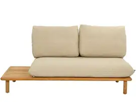 Apple Bee | Loungebank Sling 2-zits Rechts | Ecru